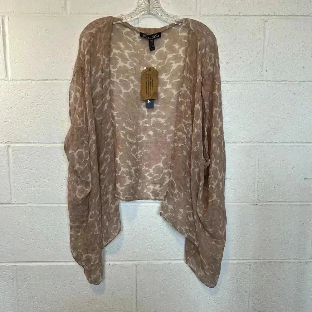 Winter Kate Silk Chiffon Kimono-Size XS-NWT